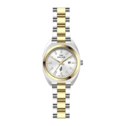 Paris Polo Club PPC-DA04-GD-WE Bracelet Strap Women Watch